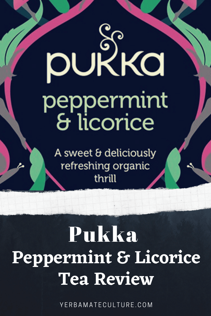 Pukka Peppermint Licorice Organic Tea Bags Review