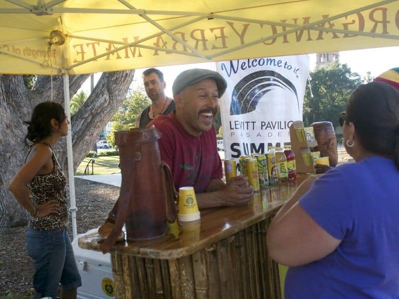 Guayaki Stall Levitt Pavilion Pasadena