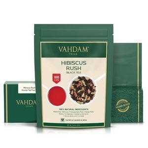 VAHDAM Hibiscus Rush Herbal Tea
