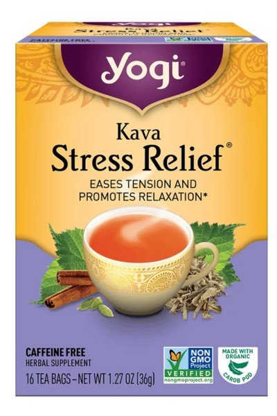Yogi Tea Kava Stress Relief Tea Bags