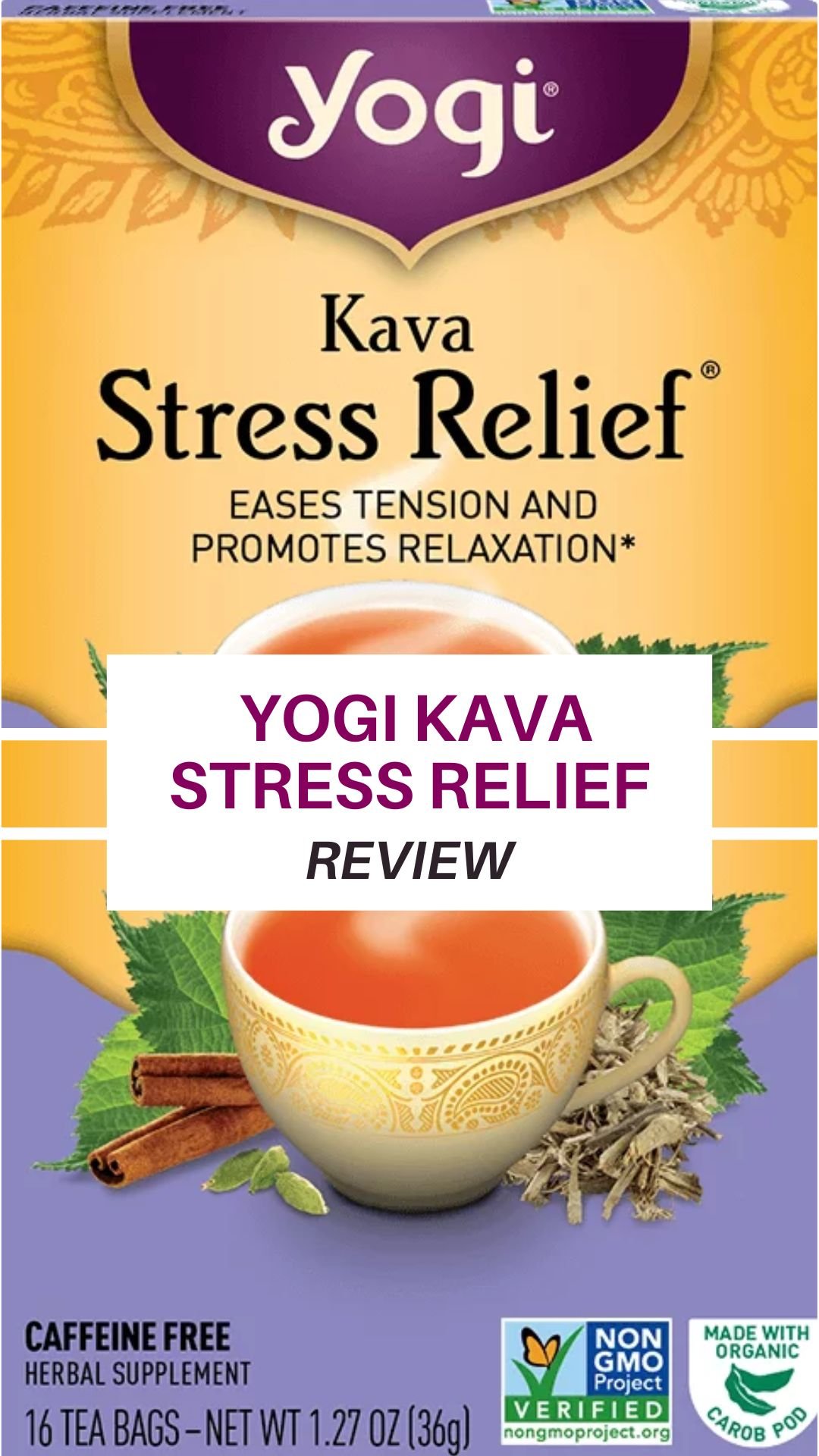 Yogi Tea Kava Stress Relief