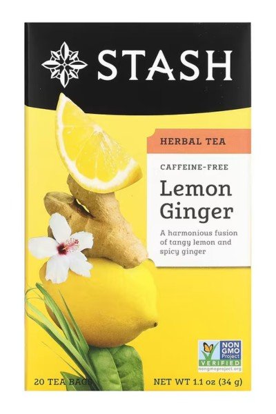 Stash Lemon Ginger Tea Bags