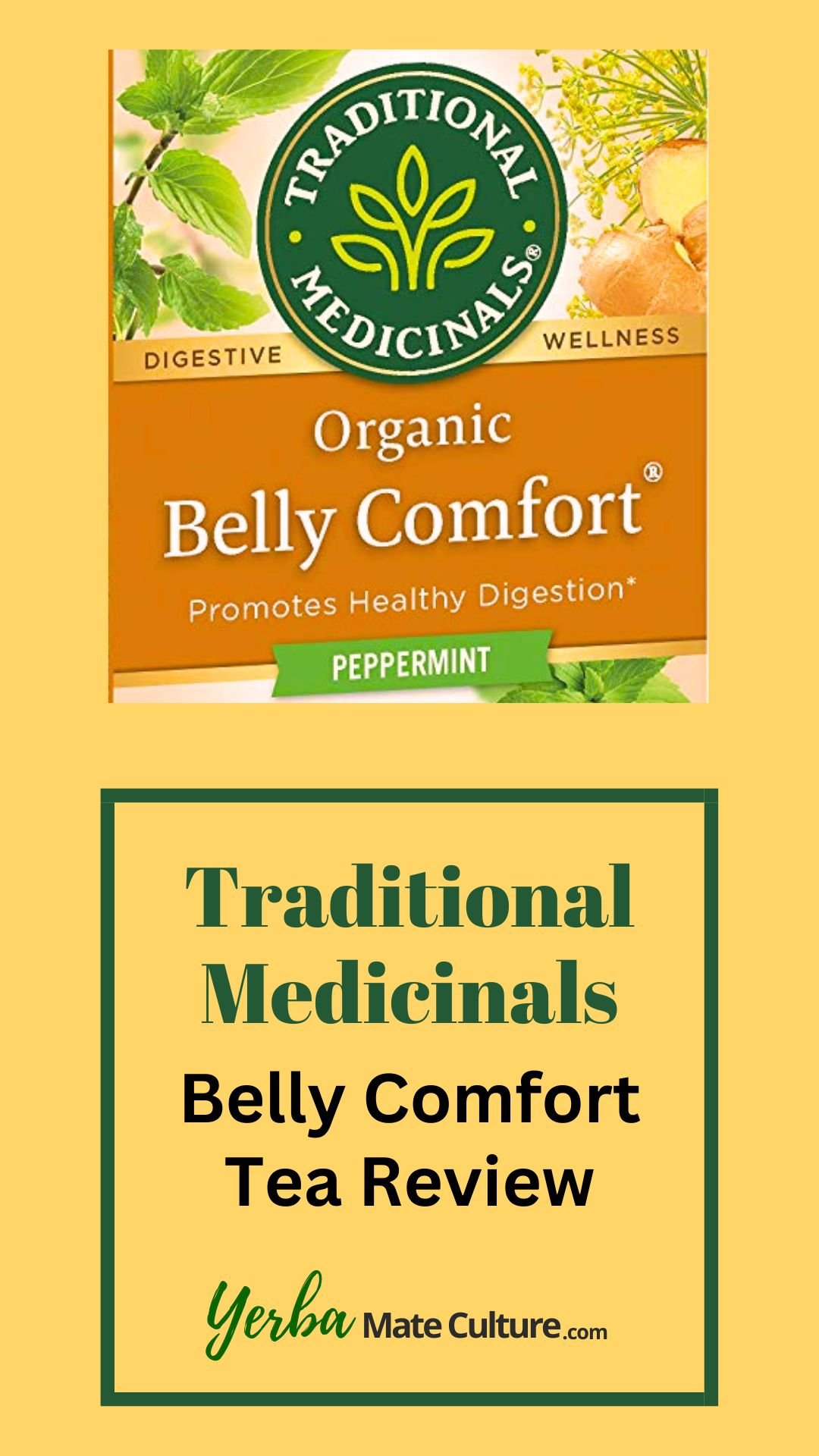 Traditional Medicinals Belly Comfort Tea Review