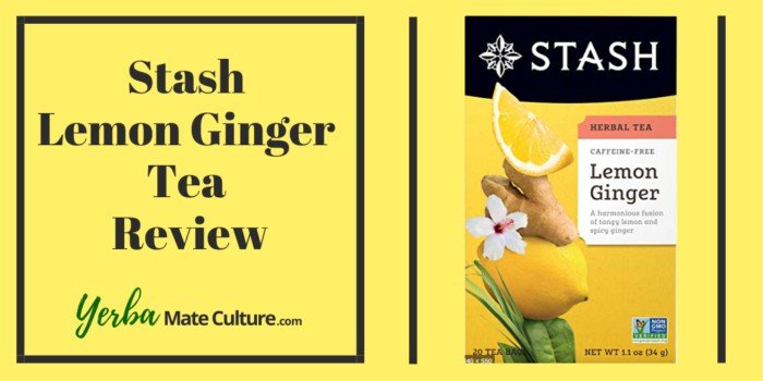 Stash lemon ginger tea review