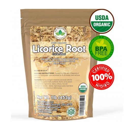 U.S. Wellness Naturals Organic Licorice Root Tea