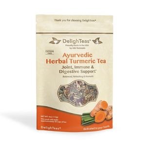 DelightTeas Ayurvedic Herbal Turmeric Loose Tea