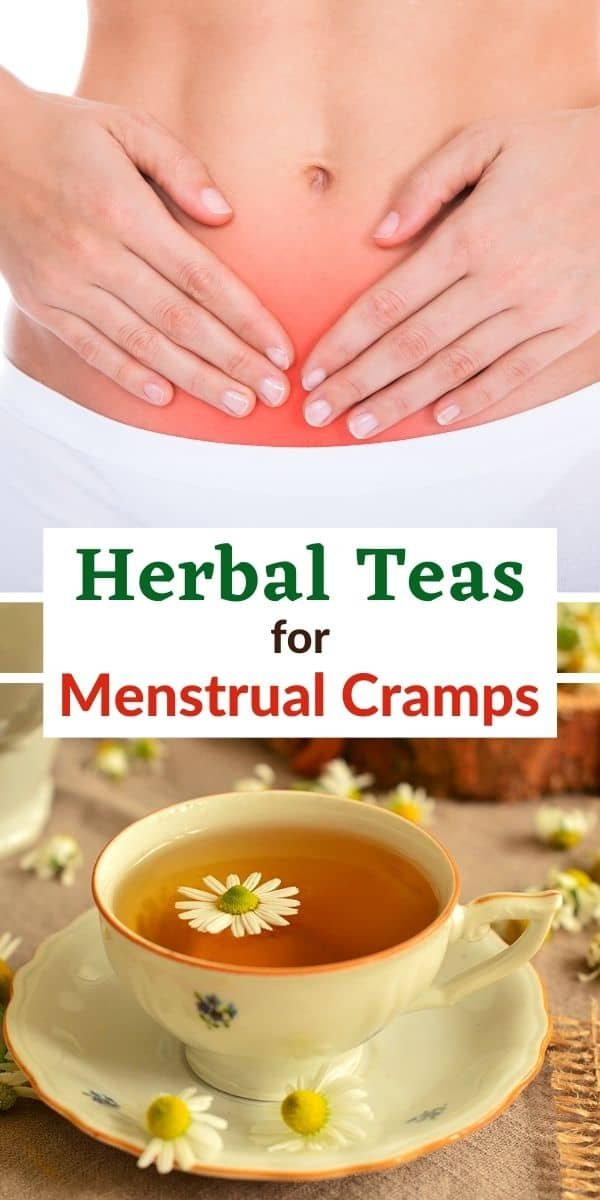 herbal teas for treating menstrual cramps