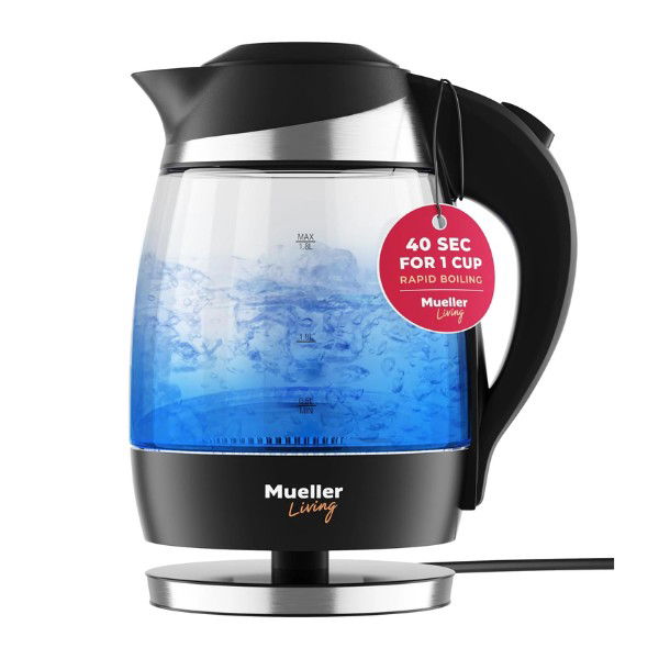 Mueller Ultra Electric Glass Tea Kettle