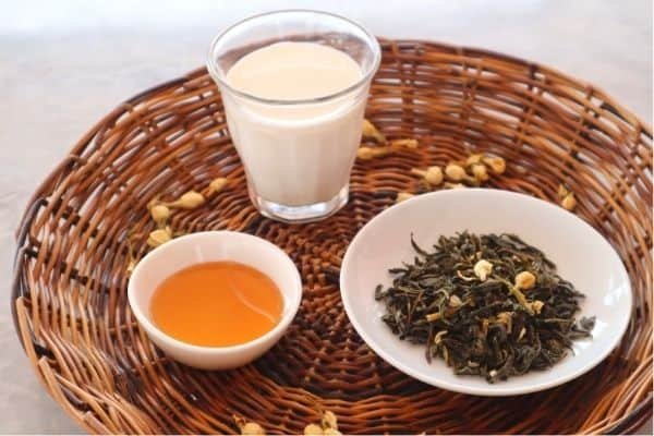 jasmine green milk tea ingredients