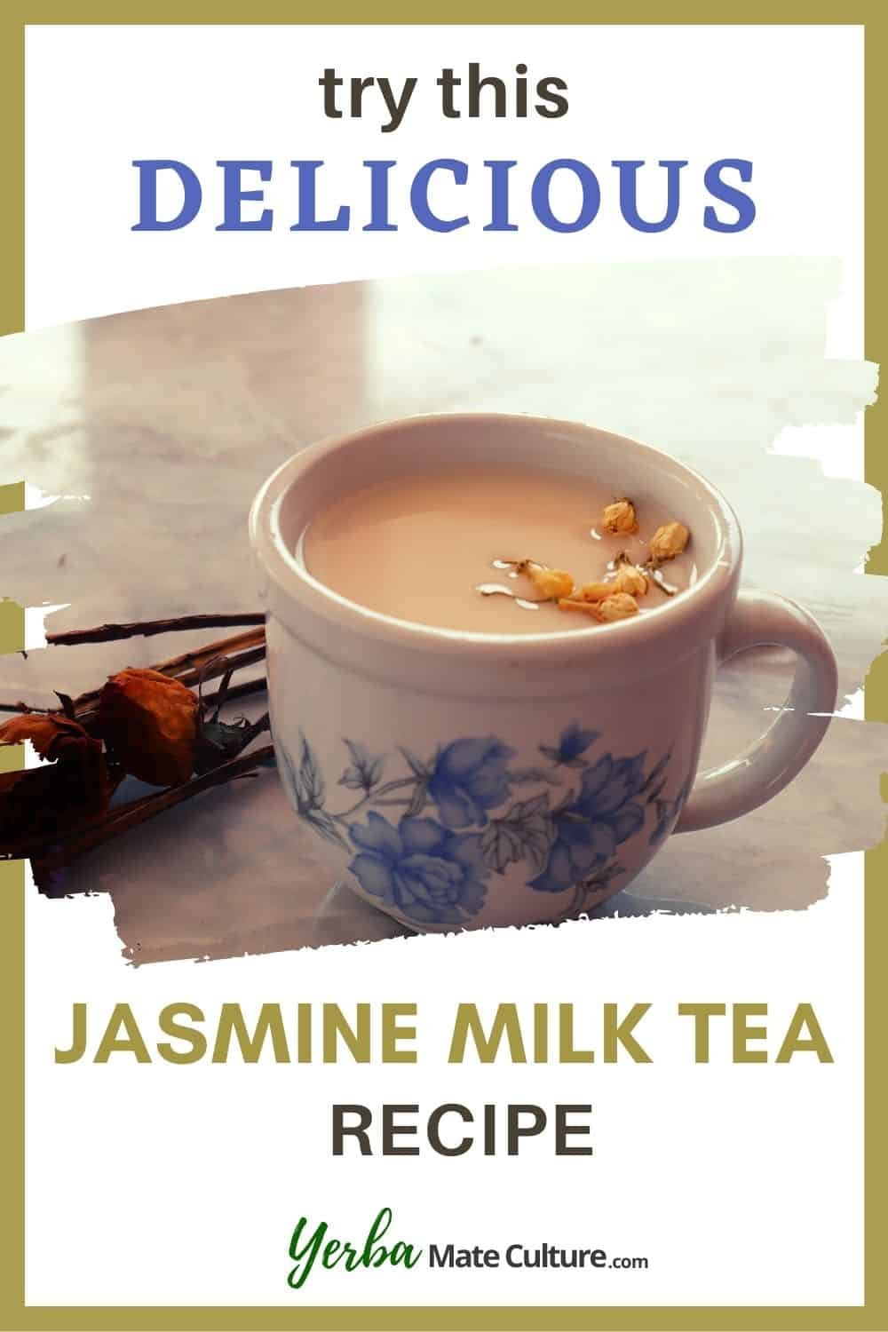 jasmine milk tea