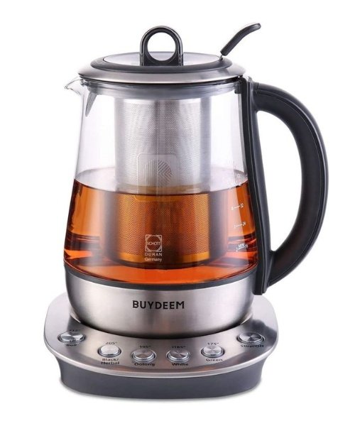 Buydeem Electric Kettle One Touch Tea Maker