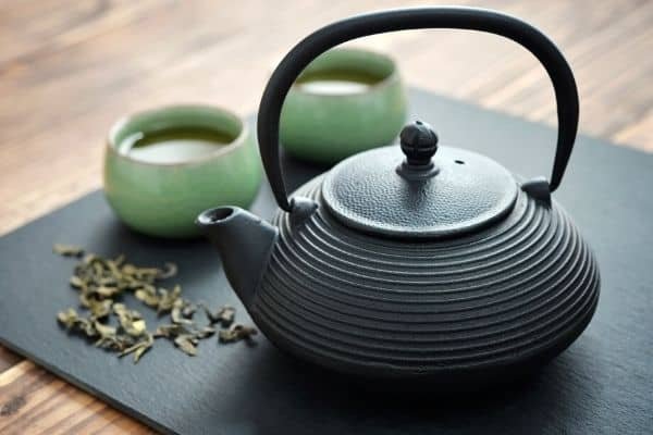 Japanese cast iron teapot
