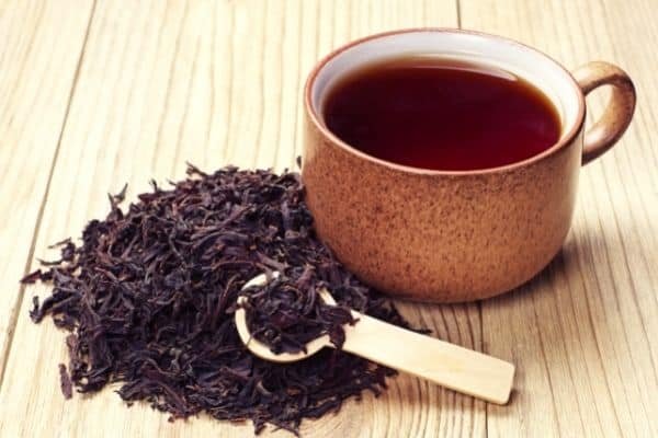 loose leaf black tea