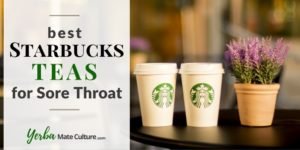 Starbucks tea for sore throat
