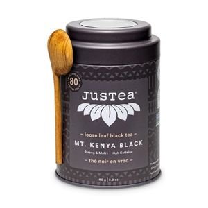 JusTea Mt. Kenya Black Loose Leaf Tea