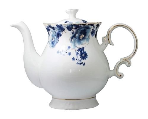 Jomop European Style Ceramic Flower Teapot