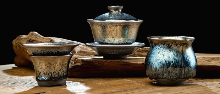 Teavivre Handmade Jianyang Jianzhan Gaiwan Tea Set