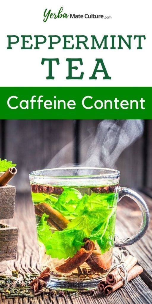peppermint tea caffeine content