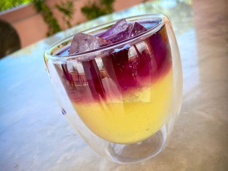 Butterfly Pea Flower Tea Lemonade