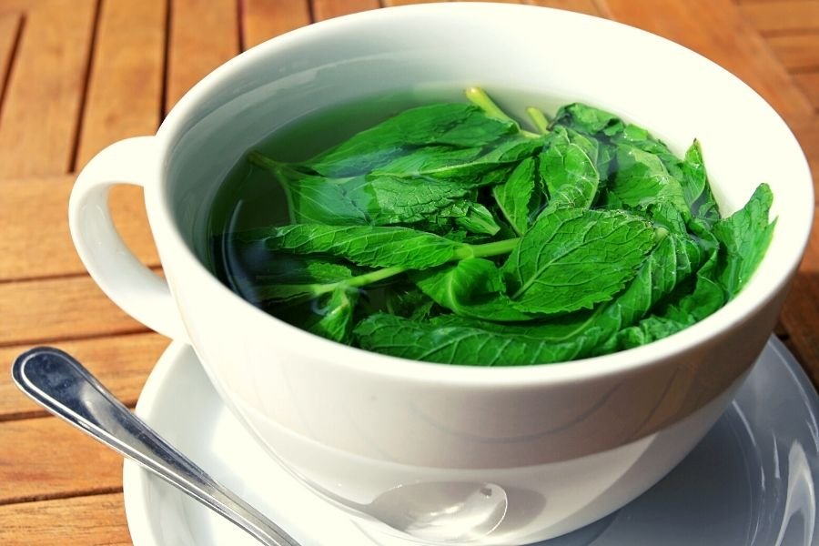 Peppermint tea