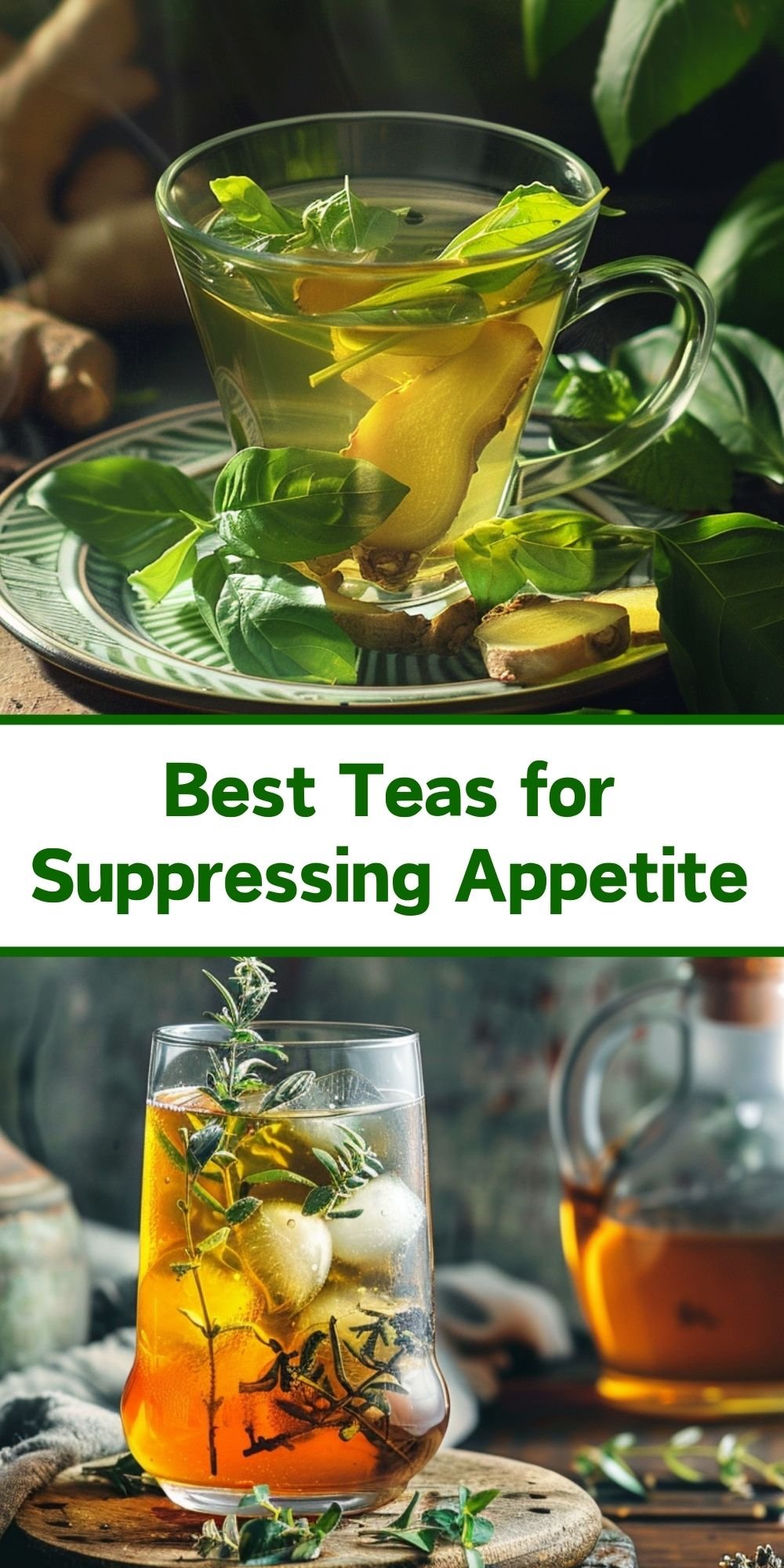 Teas for Suppressing Appetite