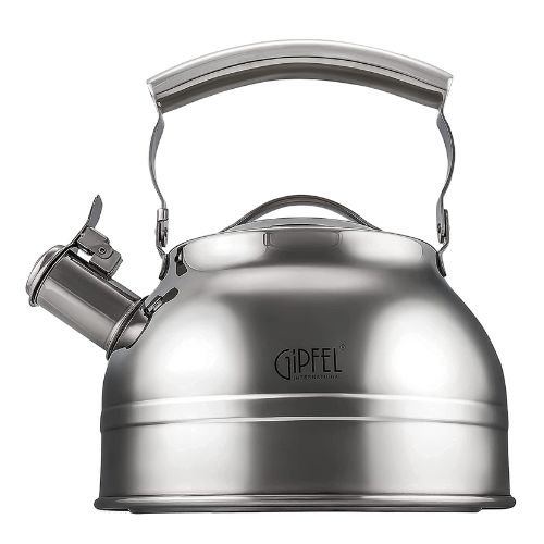 Gipfel International 2.3-Quart Stainless Steel Whistling Tea Kettle