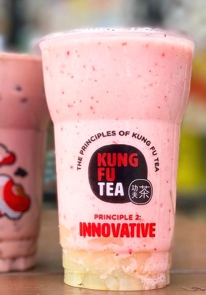 Kung Fu Tea Strawberry Slush