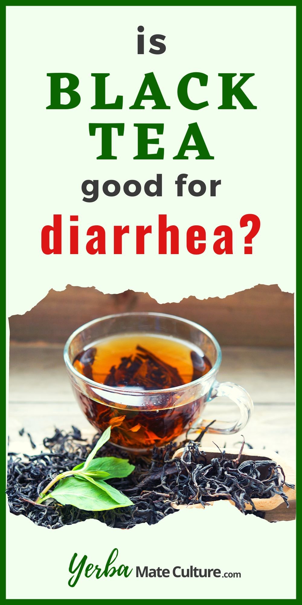 Is Black Tea Good For Diarrhea And Upset Stomach 