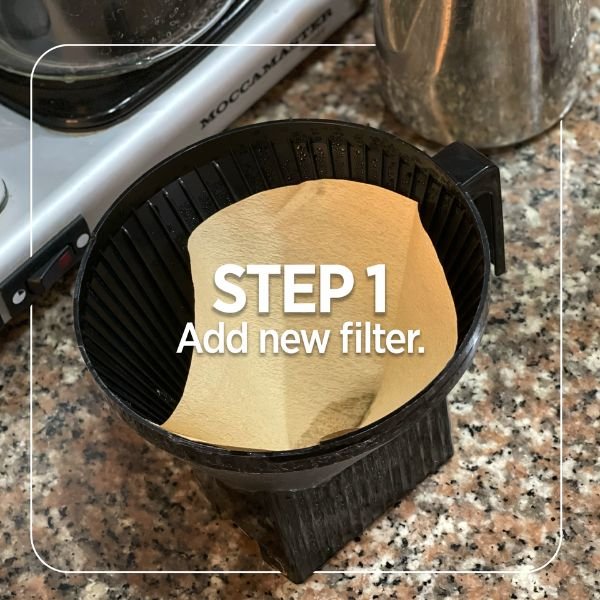 How to Make Tea With a Coffee Maker Step 1