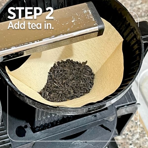How to Make Tea With a Coffee Maker Step 2