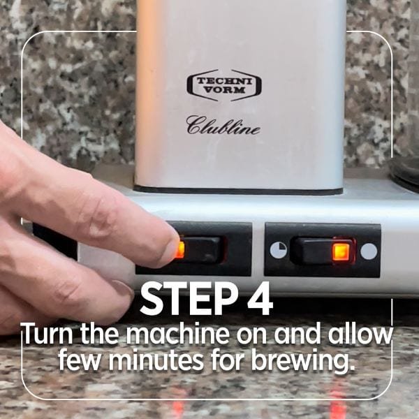 How to Make Tea With a Coffee Maker Step 4