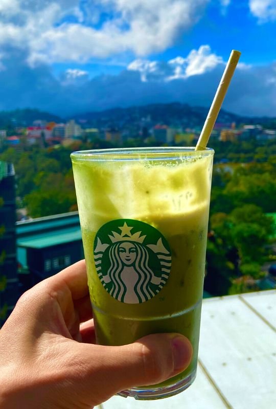 Starbucks Iced Matcha & Espresso Fusion