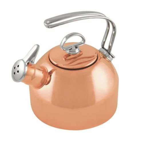 Chantal Classic Harmonica Whistling Copper Tea Kettle