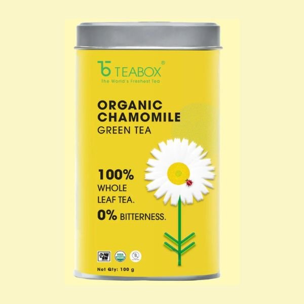 Teabox Organic Chamomile Green Tea