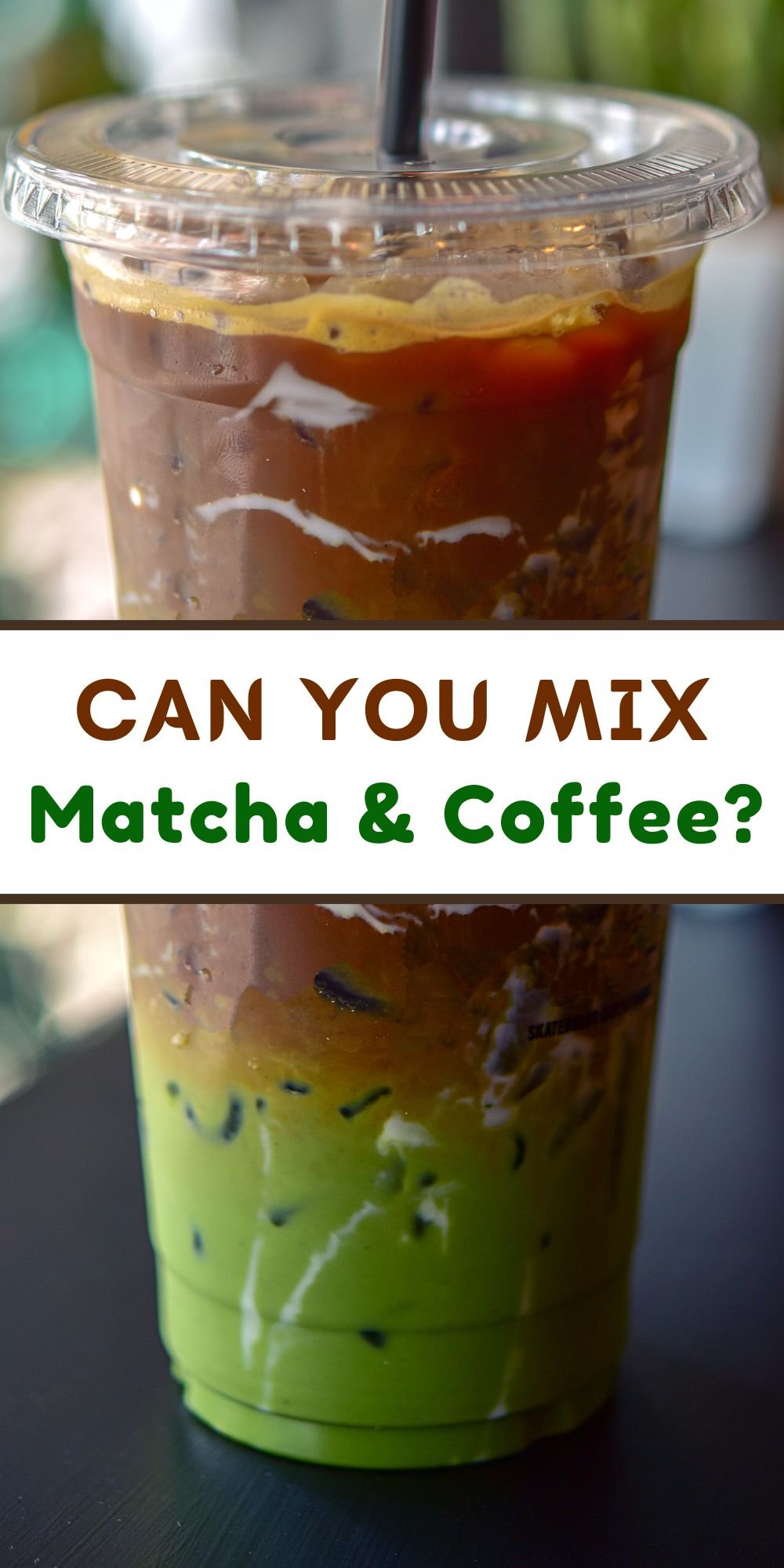 Matcha and Coffee