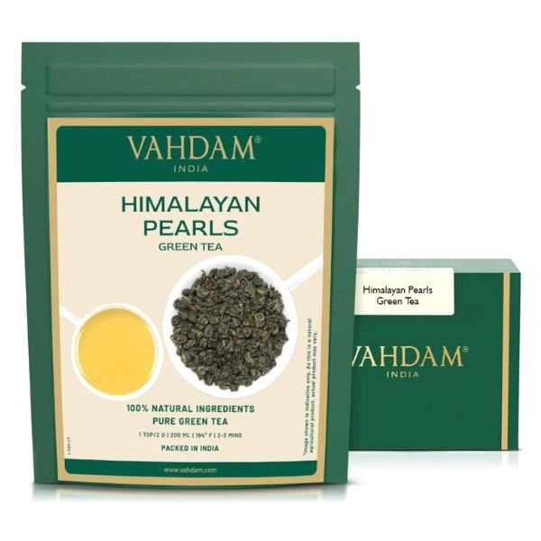Vahdam Himalayan Pearls Green Tea