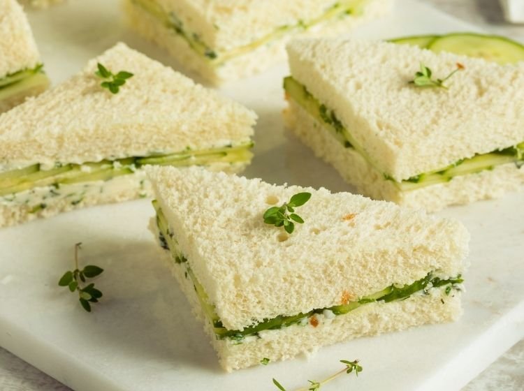 tea party sandwiches