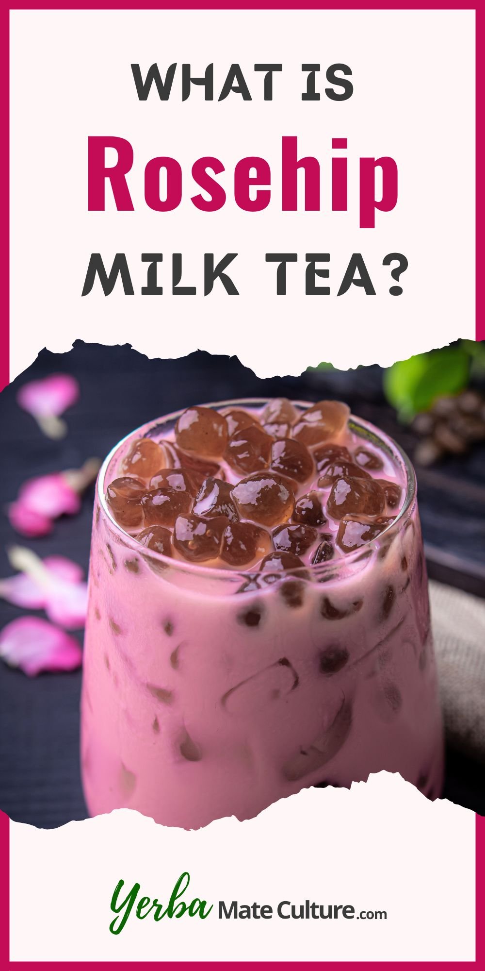 Rosehip Milk Tea