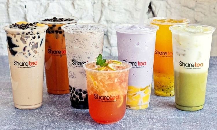 Various Sharetea Drinks