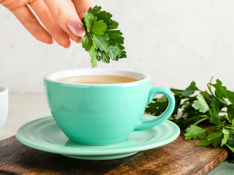 parsley tea