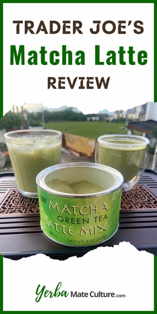 Trader Joe’s Matcha Green Tea Latte