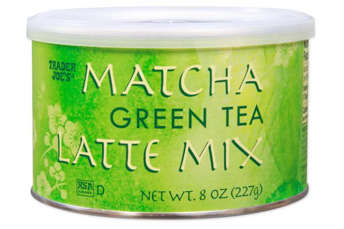 Trader Joe’s Matcha Latte Container