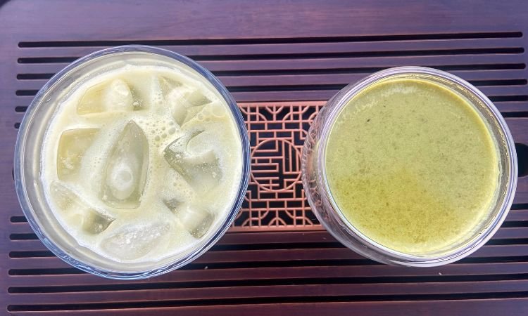 Trader Joe’s Matcha Latte Hot and Iced