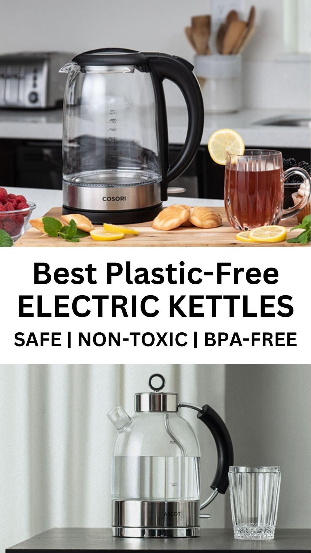 Plastic Free Electric Kettles