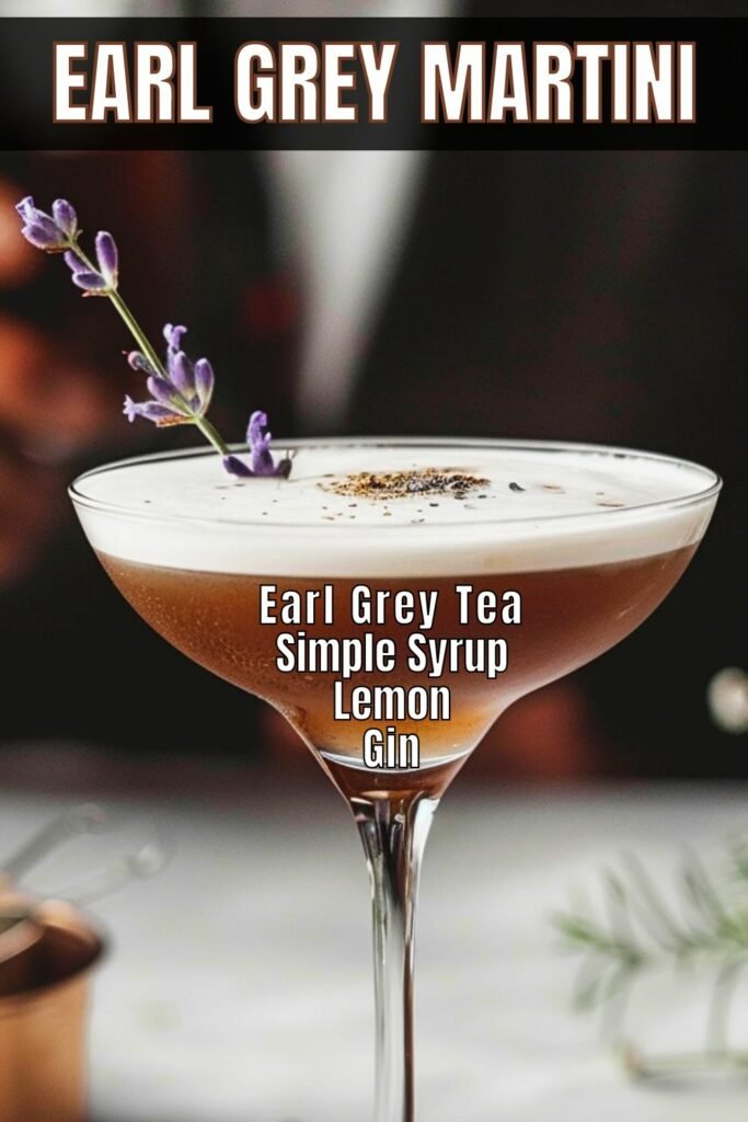 The Ultimate Earl Grey Martini - Stirred Sophistication!