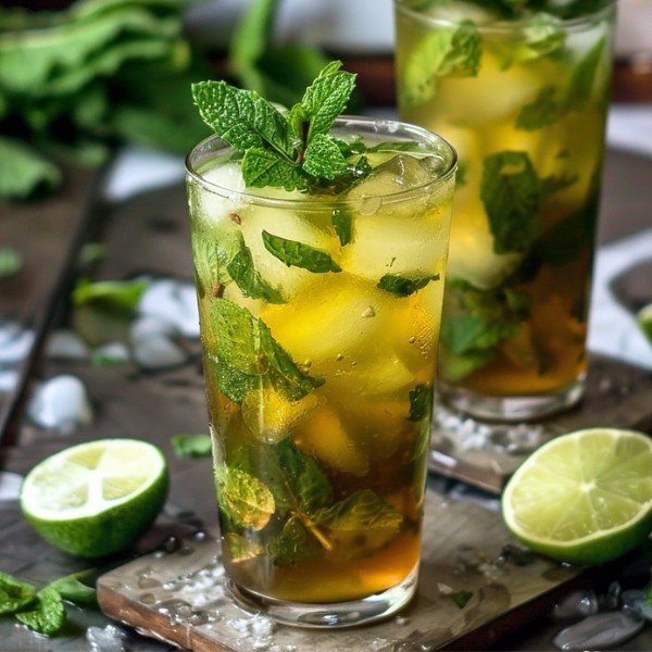 Mint Mojito Iced Tea Recipe - A Cool Summer Refresher!