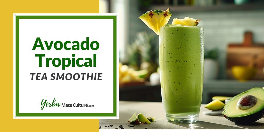 Avocado Tropical Tea Smoothie Recipe