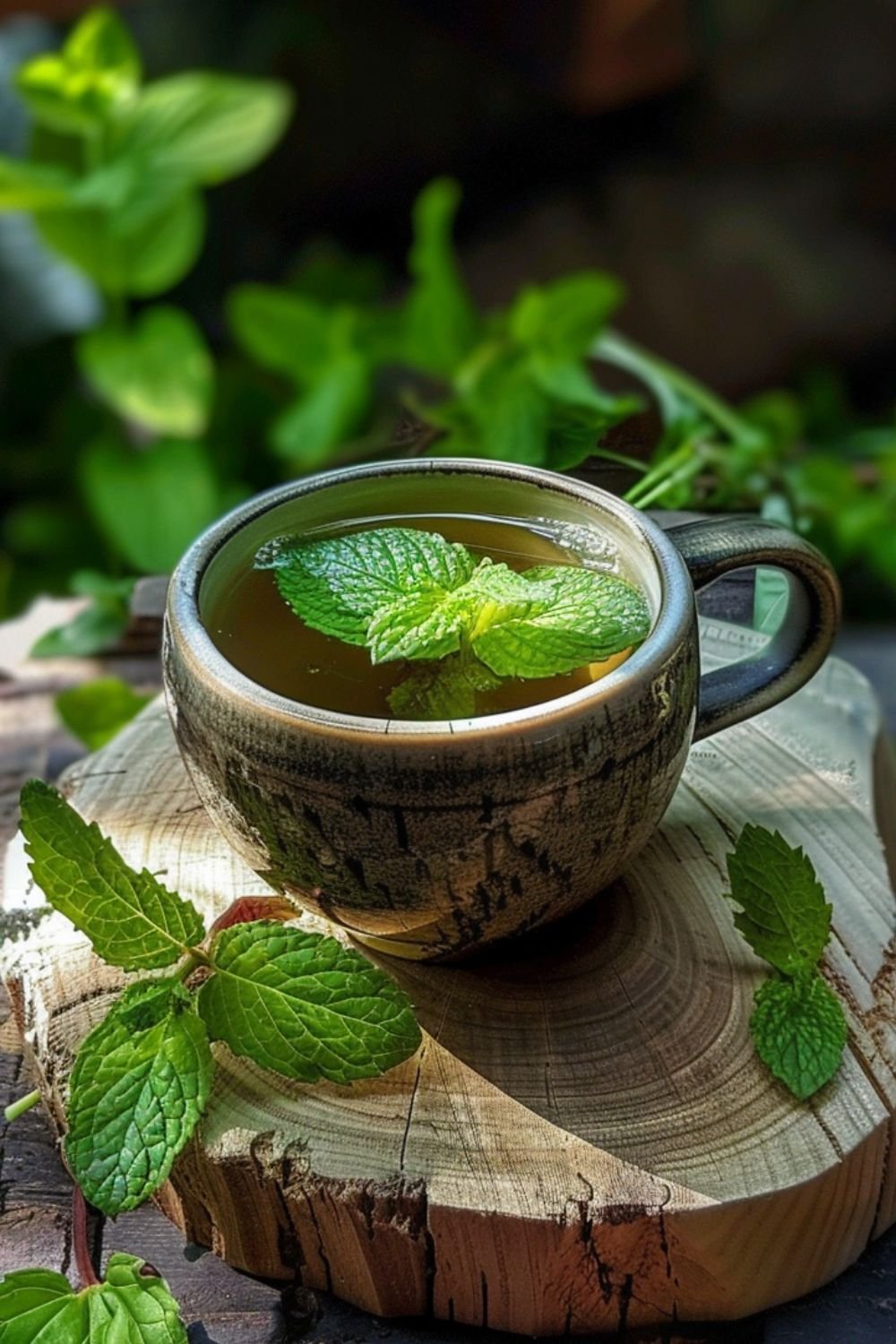 Peppermint and Lemon Balm Tea