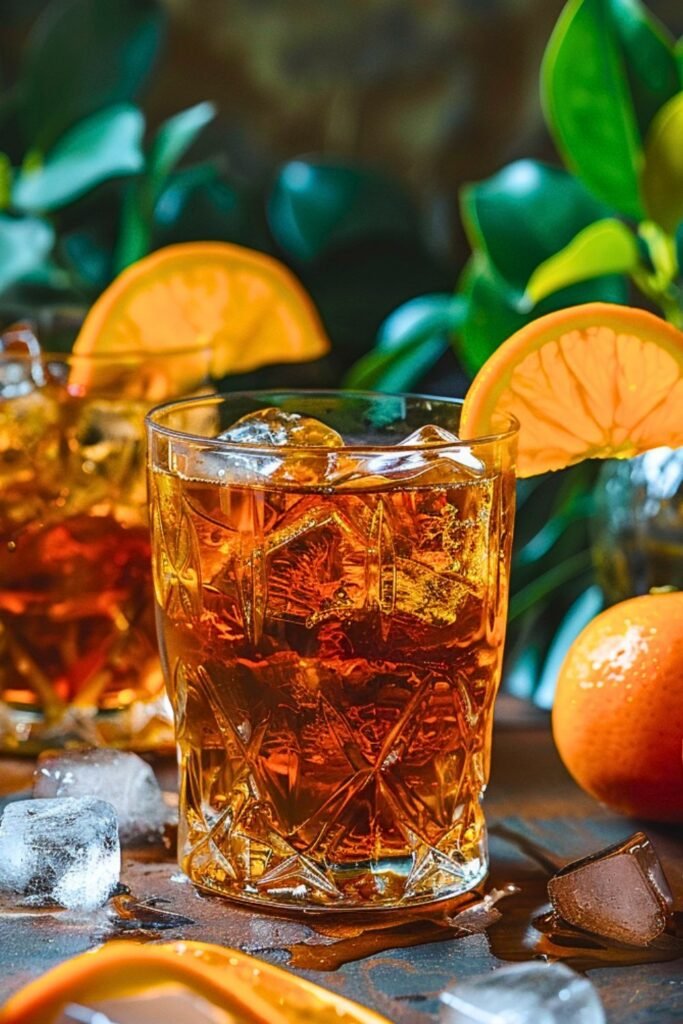 Smoky Black Tea Old Fashioned