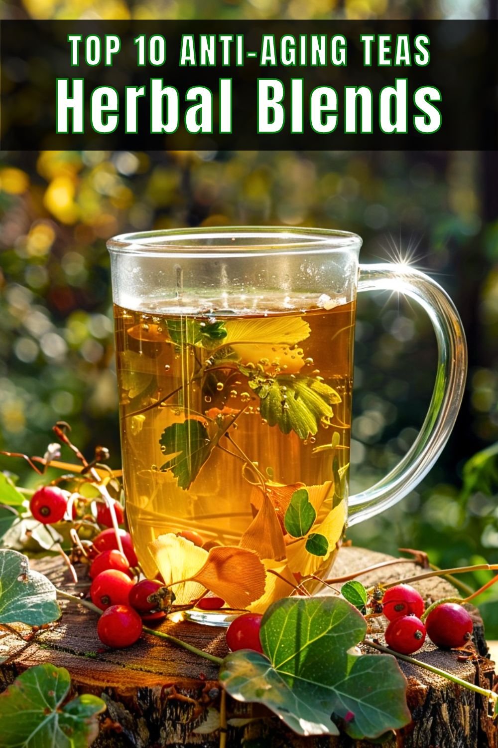Top 10 Anti-Aging Teas Herbal Blends Tea